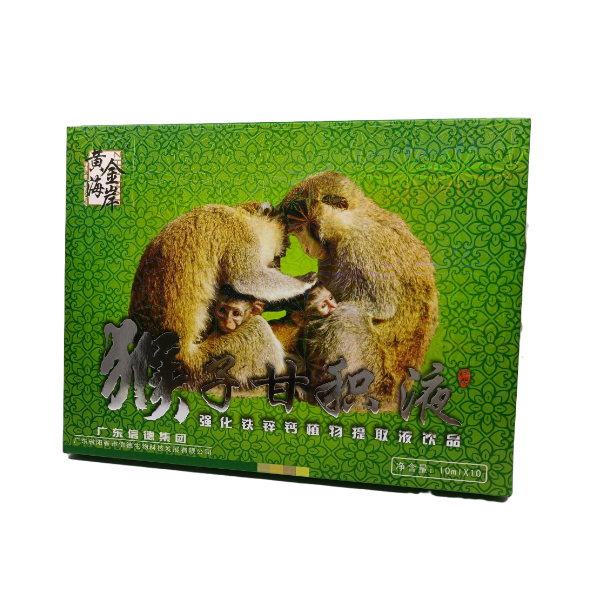 猴子甘積液強化鐵鋅鈣植物提取物飲品